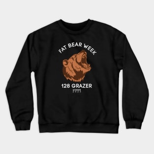 Fat Bear Week Winner 2023 128 Grazer Crewneck Sweatshirt